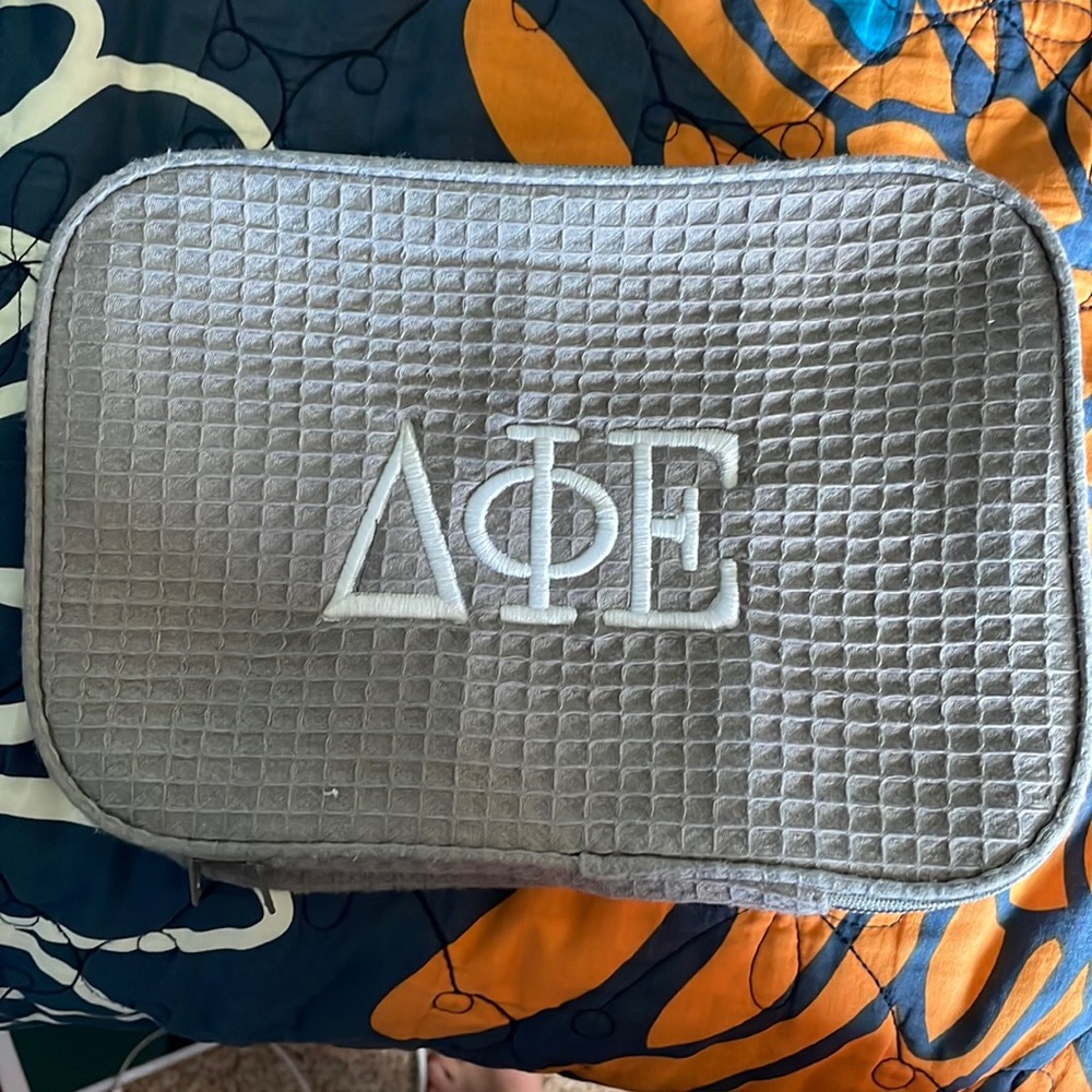 Delta Phi Epsilon Makeup Bag